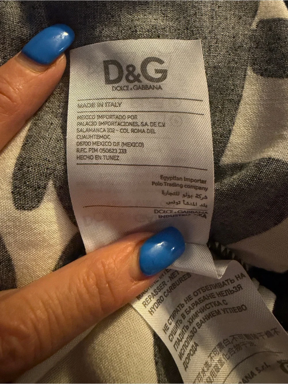 Vintage DG Dolce & Gabbana Black and White Button Geometric sleeveless dress S